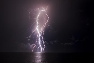 Lightning Over Nightcliff - 31st December 2012 (2)