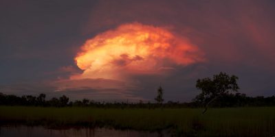 Sunset Storm Cloud - 18th March 2013