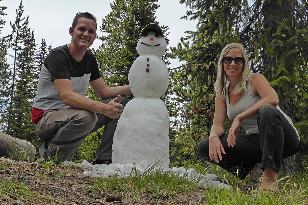 Snow Man - Yellowstone NP4786