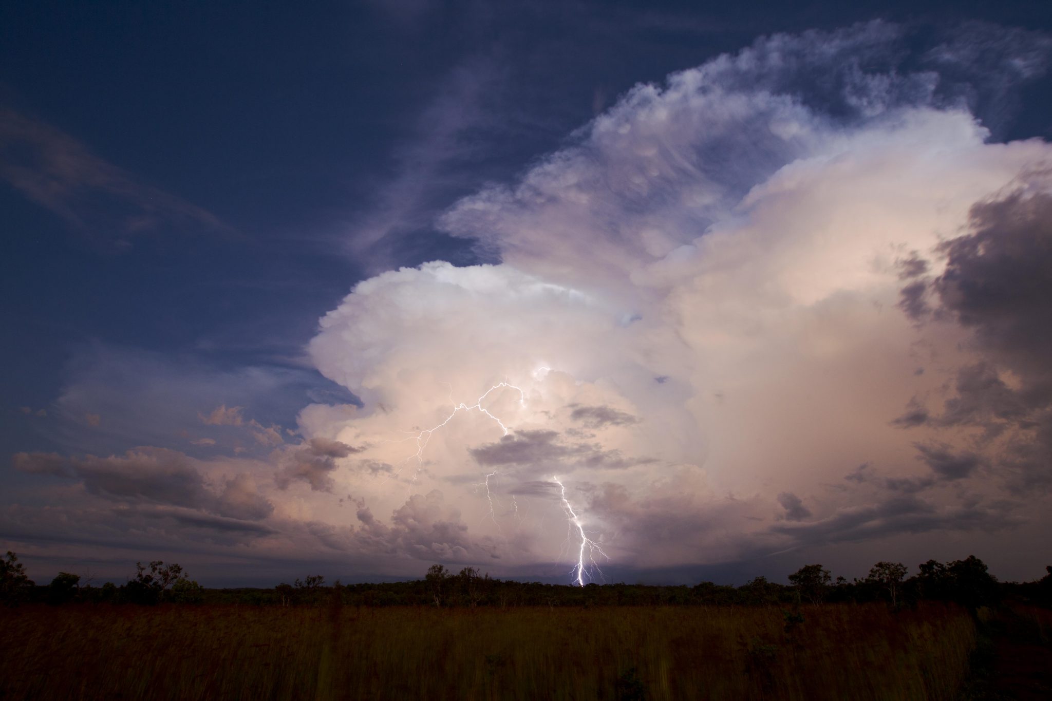 Marrakai Track Lightning - 21st March 2013