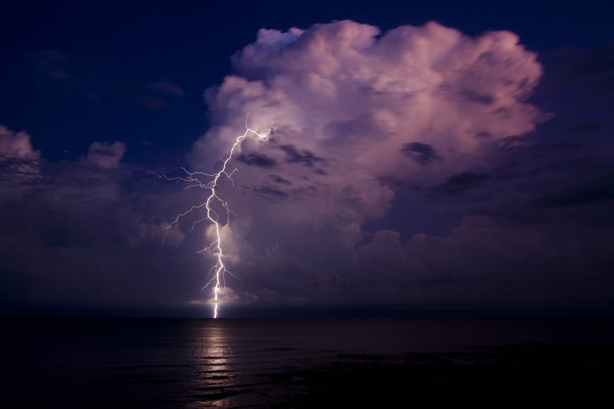 Morning Sunrise Lightning - 18th November