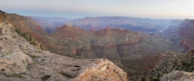 Sunrise - Desert View, Grand Canyon, Arizona (Northwest View)