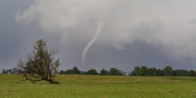 Elephant Trunk Tornado Pano - Buffalo County, South Dakota 18th June 2014